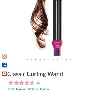 NuMe ceramic curling iron/ wand